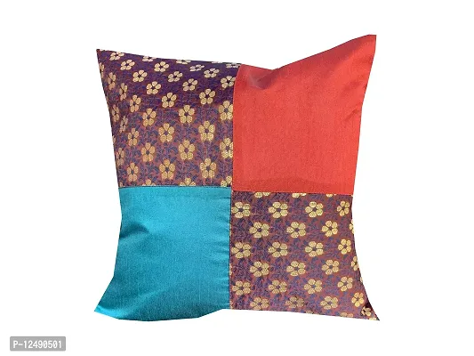 Pinkparrot Dupian Jacquard Multi Colour Throw Pillow Covers/Cushion Covers - Set of 5-thumb4