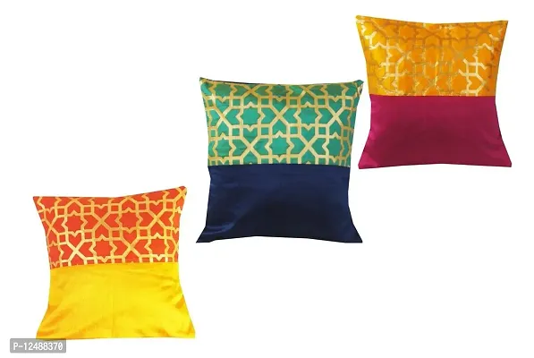 Designer Range Cushion Cover 16x 16 (40cm x 40 cm) Set of 3 pcs.