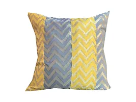 Pinkparrot Dupian Jacquard Multi Colour Throw Pillow Covers/Cushion Covers - Set of 5-thumb1