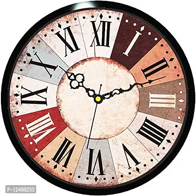 Pink parrot-11.10 Inches Wall Clock for Home/Living Room/Bedroom/Kitchen and Office -3263
