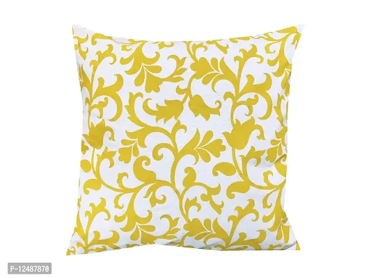 Vireo- 100% Cotton Blue Ethenic Pattern Decorative Throw Pillow/Cushion Covers Set 16x16 inchs Set of 5 pcs-thumb2