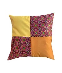 Pinkparrot Dupian Jacquard Multi Colour Throw Pillow Covers/Cushion Covers - Set of 5-thumb3