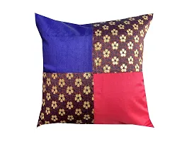 Pinkparrot Dupian Jacquard Multi Colour Throw Pillow Covers/Cushion Covers - Set of 5-thumb4