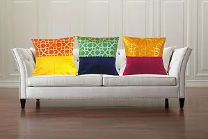 Designer Range Cushion Cover 16x 16 (40cm x 40 cm) Set of 3 pcs.-thumb1