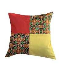 Pinkparrot Dupian Jacquard Multi Colour Throw Pillow Covers/Cushion Covers - Set of 5-thumb1