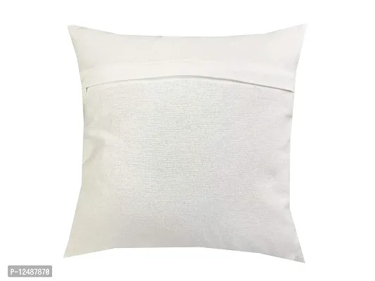 Vireo- 100% Cotton Blue Ethenic Pattern Decorative Throw Pillow/Cushion Covers Set 16x16 inchs Set of 5 pcs-thumb3
