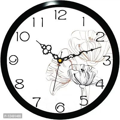 Vireo-11.20 Inches Wall Clock for Home/Living Room/Bedroom/Kitchen and Office -231905
