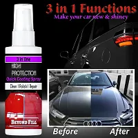 Polish Spray 3 in 1 High Protection Quick Car Coating Spray, Car Wax Polish Spray, Pack of 2 100 ML Each-thumb1