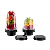 BIGWIN Juicer Bullet Jar for Any Mixer, ABS Plastic, 350ml  550ml-thumb2