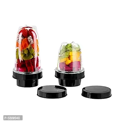BIGWIN Juicer Bullet Jar for Any Mixer, ABS Plastic, 350ml  550ml-thumb3