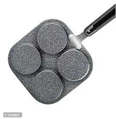 Nonstick Grill Mini Uthappam Dosatawa Idli Maker Idli Stand Multi Snack Maker 4In1 Fry Pan 19 Cm Diameter 1 L Capacity-thumb2