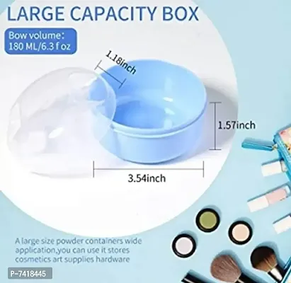 Fastage &nbsp;kidz Premium Baby Skin Care Baby Powder Puff with Box Holder Container for New Born and Kids for Baby Face and Body.-thumb0