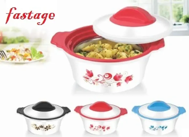 Fastage casserole  insulated outer plastic inner steel  hot and cool