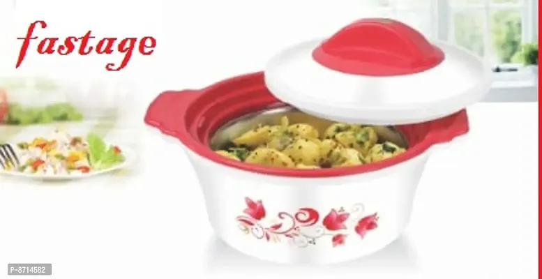 Fastage casserole 2500 ml pu insulated outer plastic inner steel 2500 ml hot and cool-thumb2