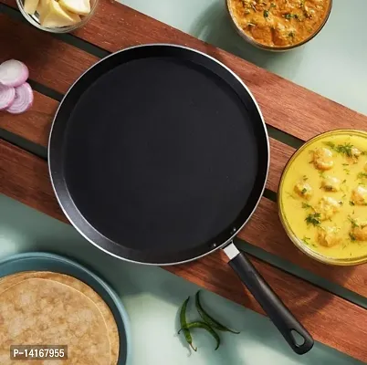 ZODEX Non-Stick DosaTawa/patritawa/RotiTawa/ChapatiTawa 26cm diameter2.6 mm (Aluminium)