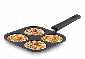 ZODEX Nonstick Grill MiniUttapam/DosaTawa/Idli maker/Idli stand Multi-Snack Maker 4in1 Fry Pan 19 cm diameter 1 L capacity-thumb2