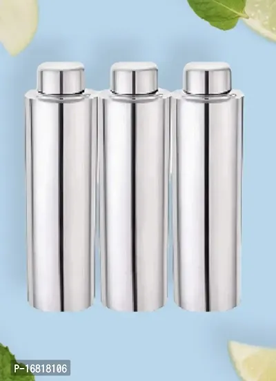 ZODEX StainlesSteel  Sports/Refrigerator/Gym/School/Collage/Kids/ThunderWaterBottle Steel water bottle 1000 ml-thumb0