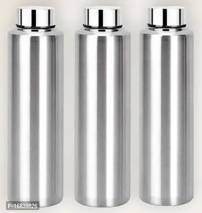 ZODEX StainlesSteel  Sports/Refrigerator/Gym/School/Collage/Kids/ThunderWaterBottle Steel water bottle 1000 ml-thumb0