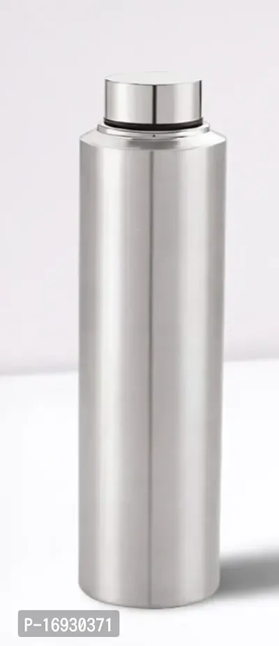 ZODEX StainlesSteel 1pc Sports/Refrigerator/Gym/School/Collage/Kids/ThunderWaterBottle Steel water bottle 1000 ml-thumb0