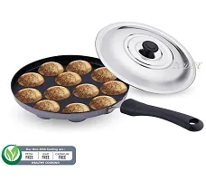 ZODEX  12Cavities Non Stick Appam Patra with Lid-thumb1