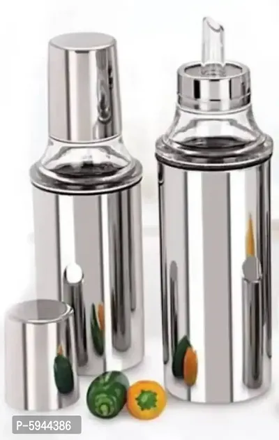 1000 ml Cooking Oil Dispenser Set,1000 ml Cooking Oil Dispenser Set  (Pack of 2)-thumb0