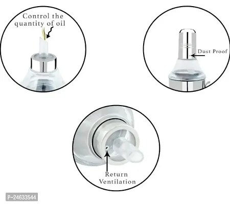 ZODEX 1000 ml Cooking Oil Dispenser/Oil Container/Oil Bottles/Oil Pump stainless steel-thumb4