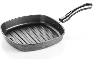 BIGWIN LUXER CLASSIC RANGE Non-stick Grill Pan 22 cm diameter (Aluminium, Non-stick)-thumb1