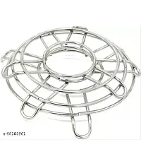 ZODEX Stainless Steel Dinning Table Steel Stand/Wire Ring Stand/Trivet Round Ring/Hot Pot Ring Trivet/Hot Pot Stand/Cookware Tool Thick Trivet/Table Ring/MIRROR FINISH Trivet(6 pc set )-thumb3