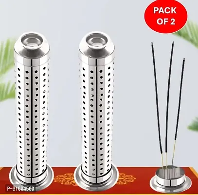 Stainless Steel Agarbatti Stand Pack of 2