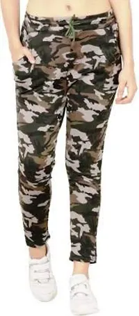 Women's Slim Fit Spandex Jeggings (Jeggings Army Print_Multicolor_28)