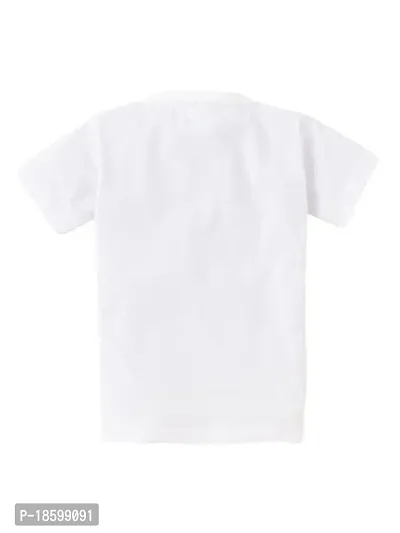 bhoiya,Boys  garl,s Regular Fit T-Shirt 05 (15-16 Years) White-thumb5