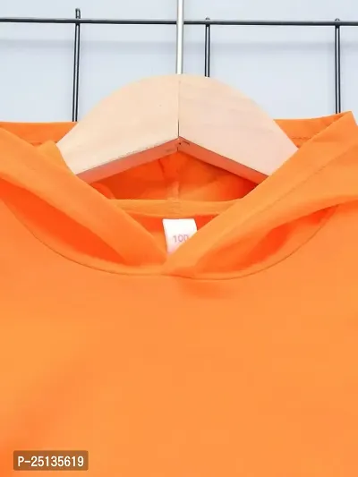 Fabulous Orange Cotton Blend Winter Wear Set For Boys-thumb3