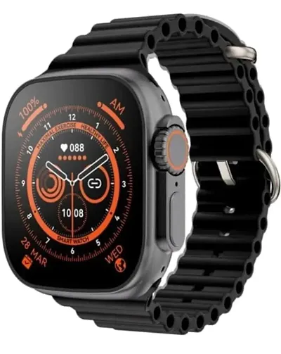 Modern Smart Watch Series 8 Black Unisex