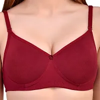 Stylish Non-Wired Padded Comfy Bra For Girls and Women (Pack of 1)-thumb4