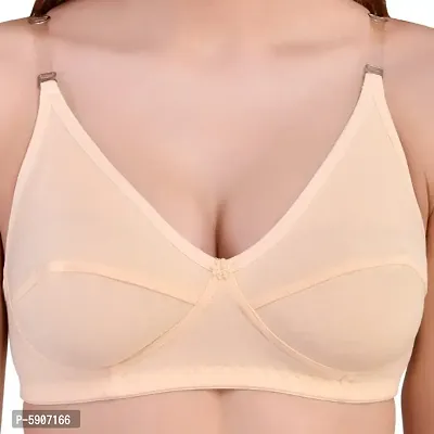 YALINEE TRENDY DESIGNER NON-PADDED FULL-COVERAGE DAILY USE WOMEN'S  GIRL'S COTTON BRA