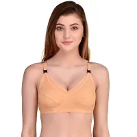 YALINEE TRENDY DESIGNER MOTHER FEEDING / NURSING / MATERNITY FULL-COVERAGE COTTON BRA-thumb1