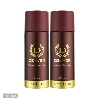 DENVER Honour Deodorant For Men - 165ML | Long Lasting Body Deo Spray for Men-thumb0
