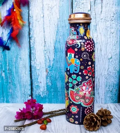 Stylish Copper Water Bottle