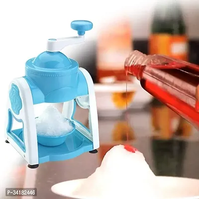 Useful Manual Ice Gola Maker Machine With Sharp Blades-thumb2