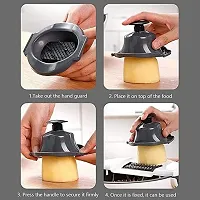 Useful 9 in 1 Vegetable Cutter With Drain-thumb1