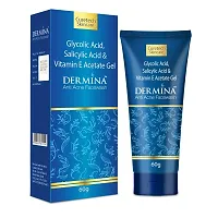 Dermina Face wash For Acne,Blackheads,Darks Spot Reduction &amp; Face eruption 60ml ( pack of - 2 )-thumb1