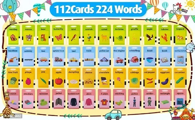 Flash Cards for Kids Talking English Words Flash Cards Preschool Electr-thumb4