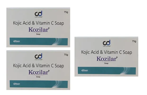 Kozilar vitamin c soap for bright skin(75g)(3pc)