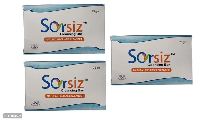 Sorsiz soap for cleansing skin(75gm)(3pc)-thumb0
