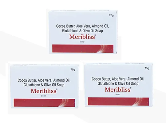 Meribliss soap for clean skin(75g)(3pc)