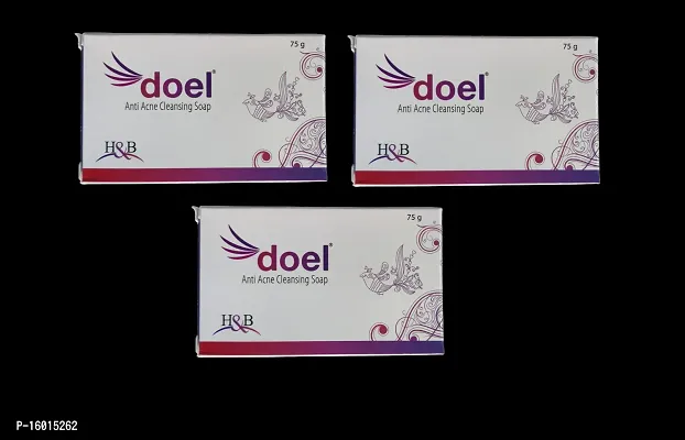 Doel anti acne cleansing soap(75g)(3pc)-thumb0