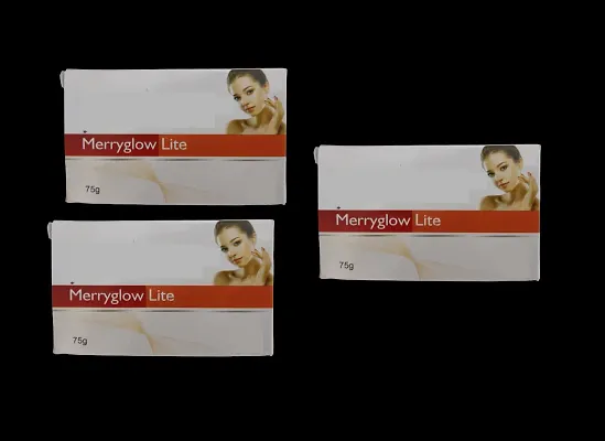 Merryglow Lite Soap for clean skin(75g)(3pc)