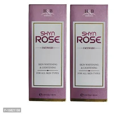 SHYN ROSE face wash(60ml)(2pc)