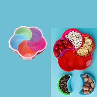 5 compartments Party Food Storage Snack Nuts BoX,1 pc-thumb2