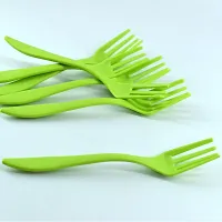 6-Piece Small Plastic Serving Fork Set,pack of 1-thumb2
